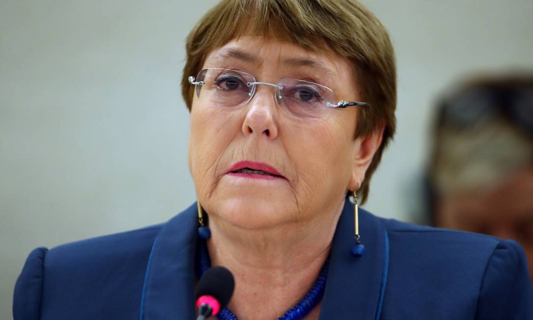 Bachelet: preocupação com escalada de casos de coronavírus no Brasil Foto: DENIS BALIBOUSE/Reuters/27-2-2020
