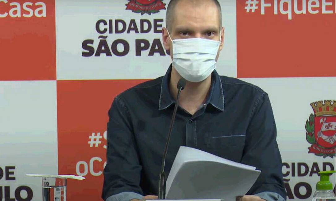 Prefeito de São Paulo, Bruno Covas (PSDB) diz que sistema de saúde está perto do colapso Foto: Divulgação