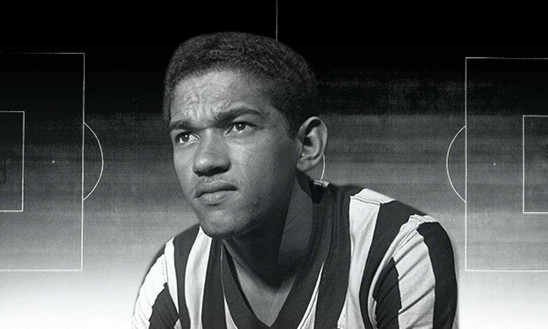 Garrincha está entre os maiores ídolos da história do Botafogo Foto: Editoria de Arte