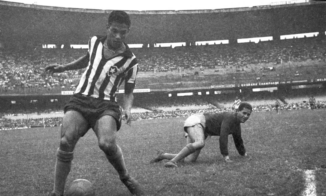 Garrincha é eleito o maior ídolo da história do Botafogo Foto: Agência O Globo