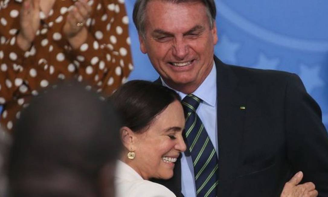 Regina Duarte ficou menos de três meses à frente da Secretaria de Cultura do governo Bolsonaro Foto: AGÊNCIA BRASIL
