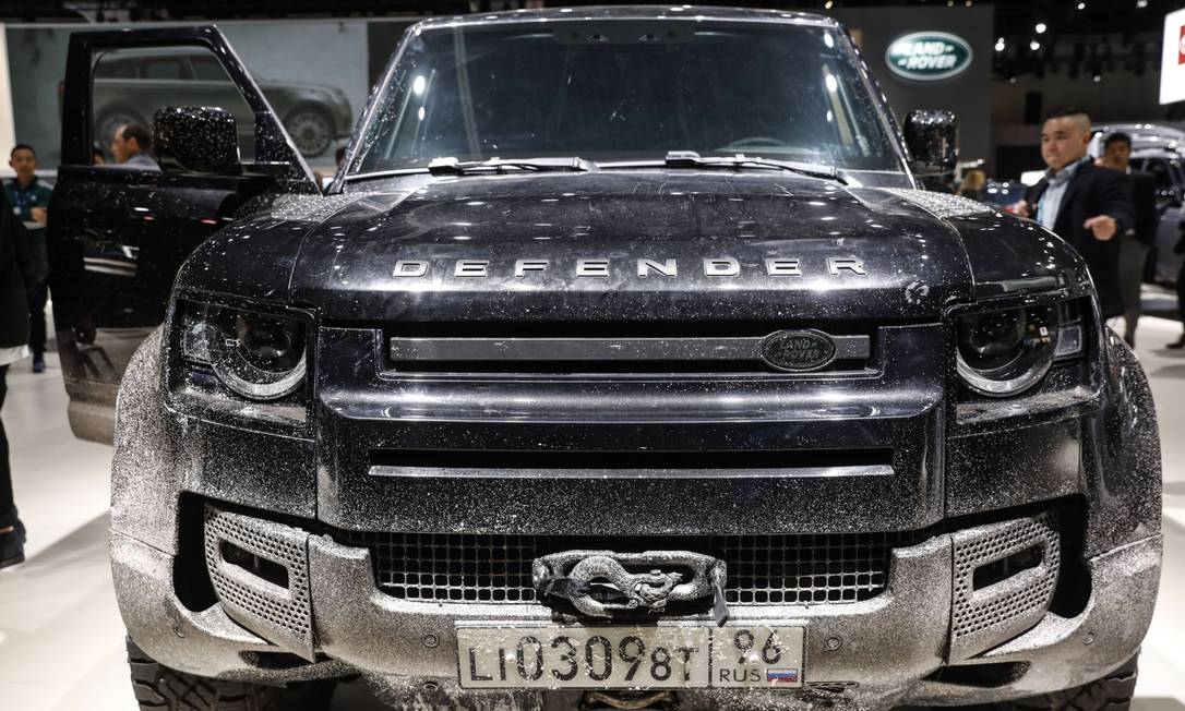 A Jaguar Land Rover interrompeu a produção de veículos por causa da pandemia de coronavírus Foto: Patrick T. Fallon / Bloomberg