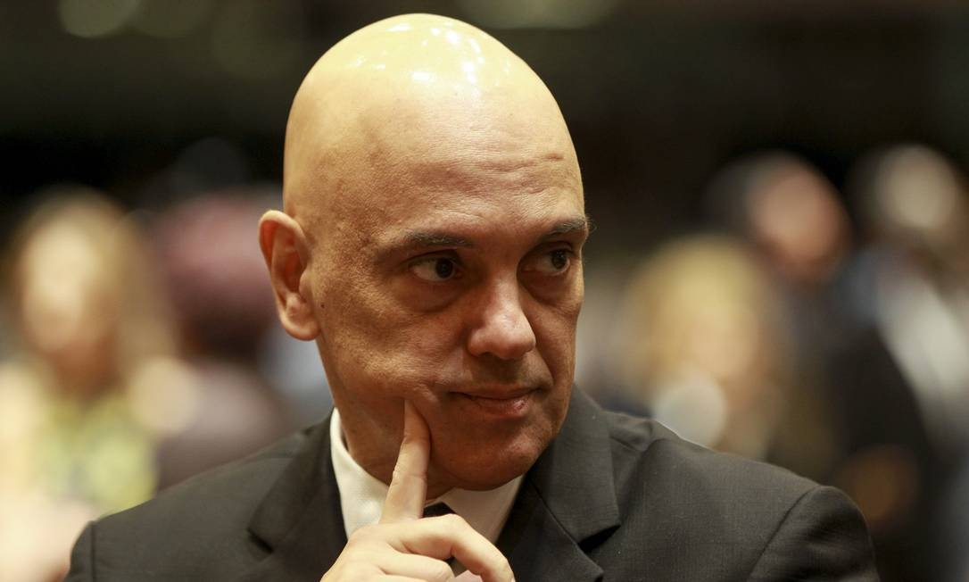 O ministro Alexandre de Moraes, do Supremo Tribunal Federal, Foto: Gabriel de Paiva / Agência O Globo