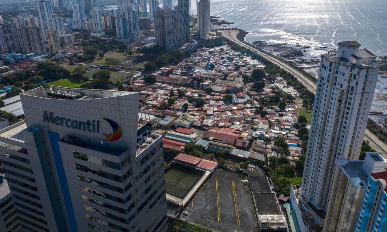 Boca La Caja, em Punta Pacifica, na Cidade do Panamá, capital do país Foto: Luis Acosta / AFP