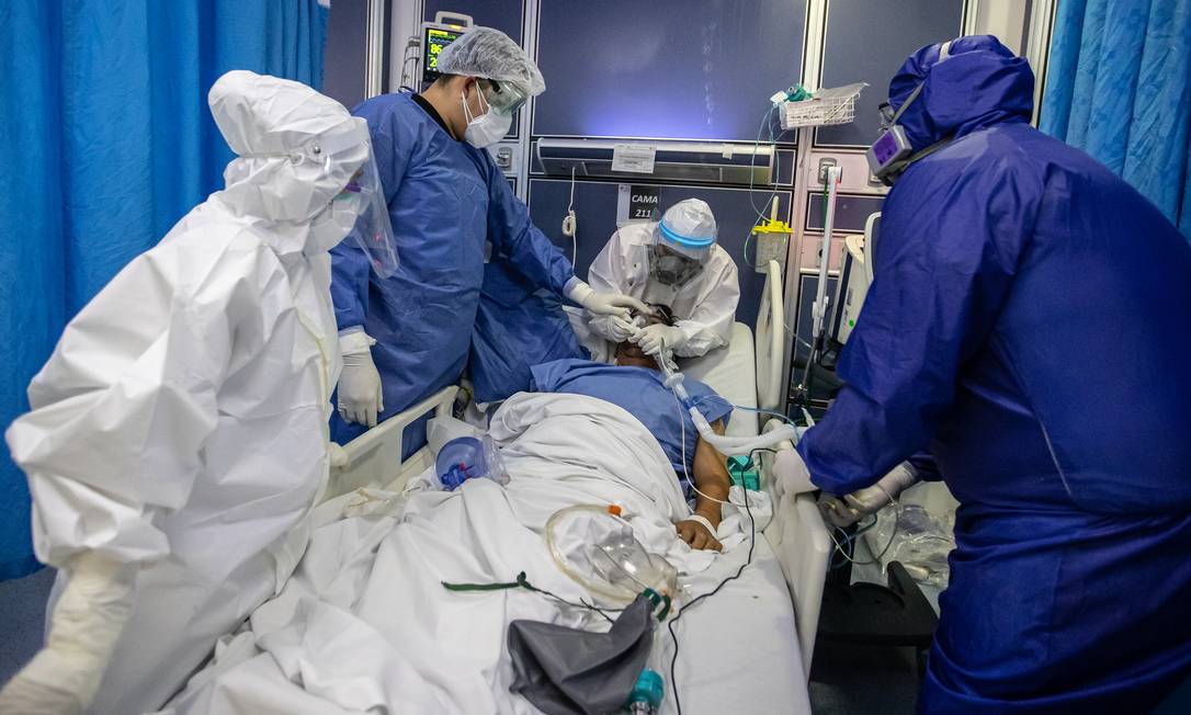 Médicos acreditam que pior momento da pandemia no Brasil ainda não passou Foto: Getty Images