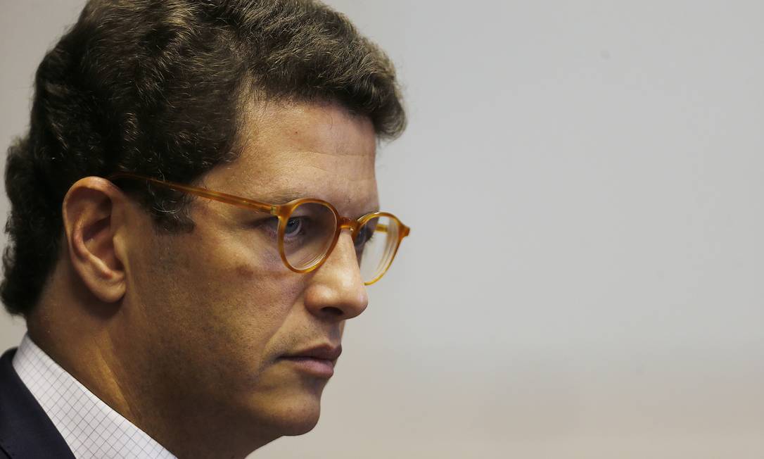 O ministro do Meio Ambiente, Ricardo Salles. Foto: Jorge William / Agência O Globo