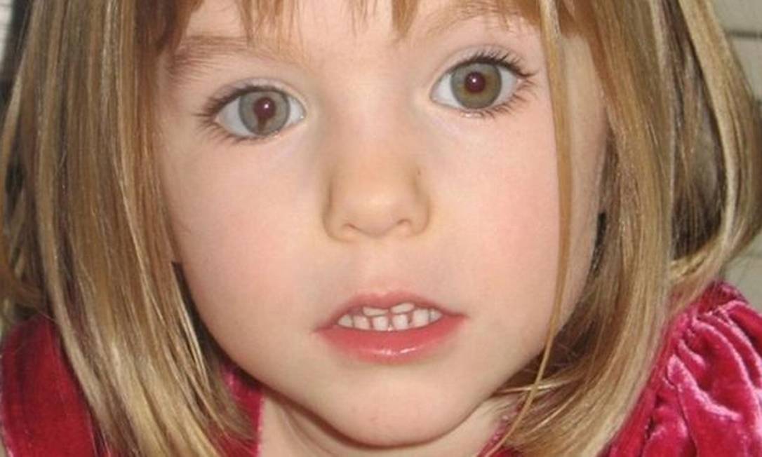 Madeleine McCann tinha 3 anos quando desapareceu em Portugal em 2007 Foto: PA
