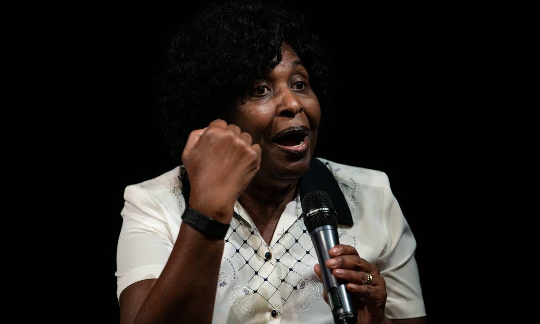 Pré-candidata. A deputada Benedita da Silva, de 78 anos, será o nome do PT para na disputa no Rio Foto: Roberto Moreyra / Agência O Globo