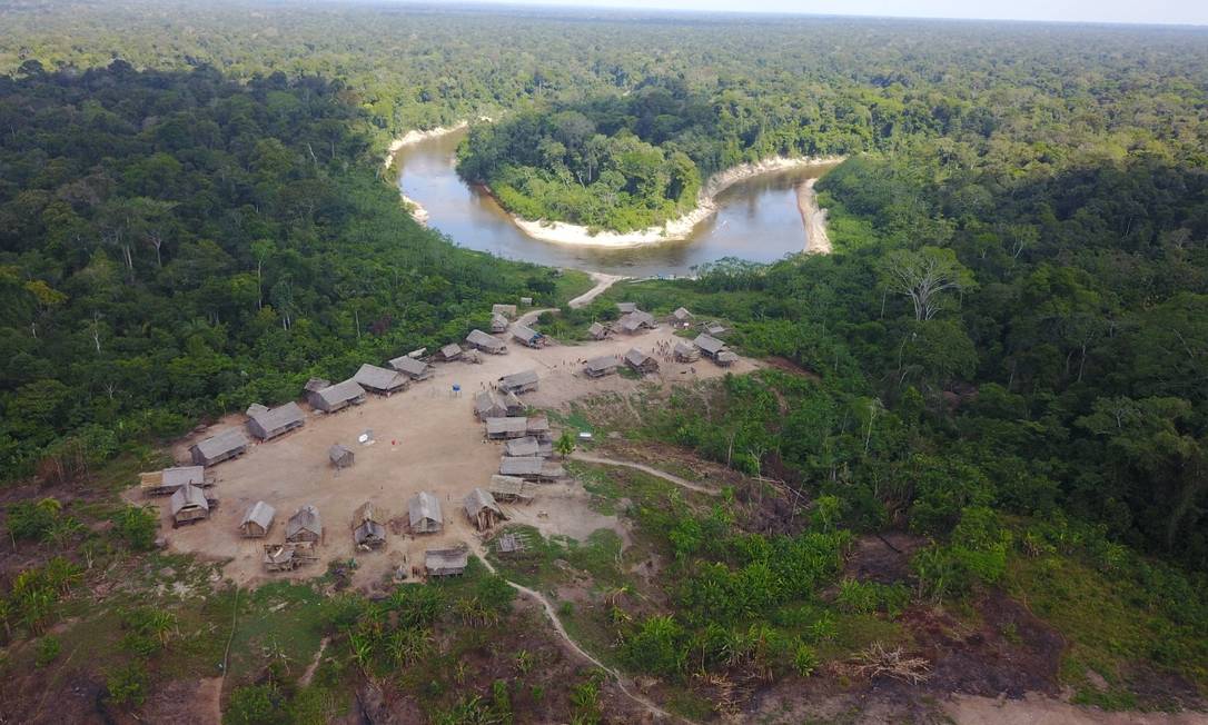 Terra indígena Vale do Javari, no Estado do Amazonas Foto: Adam Mol/Funai