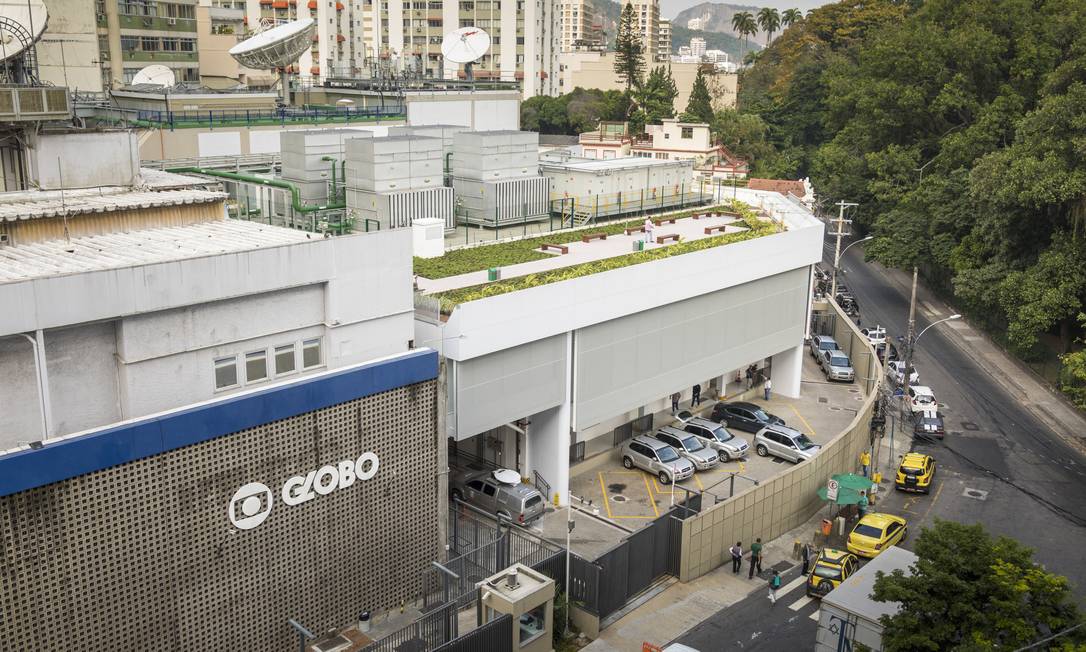 Sede do jornalismo da TV Globo no Jardim Botânico, Zona Sul do Rio Foto: Sergio Zalis / GLOBO