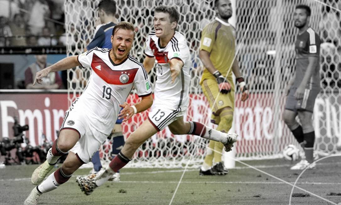 Götze marcou o gol do título mundial da Alemanha em 2014 Foto: Ivo Gonzalez/13.07.2014