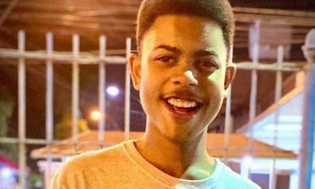 João Pedro: jovem morreu após ser baleado dentro de casa durante operação policial no Complexo do Salgueiro Foto: Reprodução