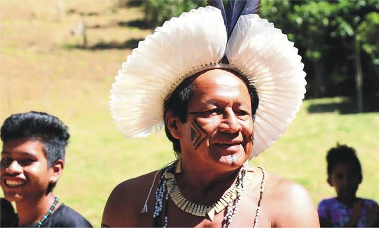 Cacique Domingos de Aldeia Guarani, em Angra, é internado com Covid-19; há  30 casos de indígenas confirmados - Jornal O Globo
