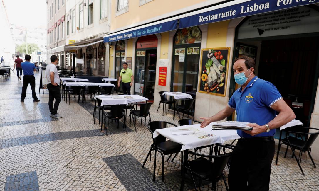 Governo português decreta volta do confinamento em 19 freguesias da Grande Lisboa Foto: Rafael Marchante / REUTERS