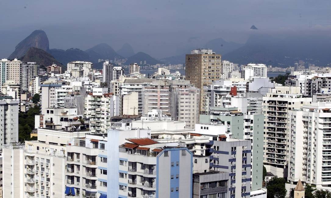 Imóveis na paisagem do Rio de Janeiro Foto: Arquivo