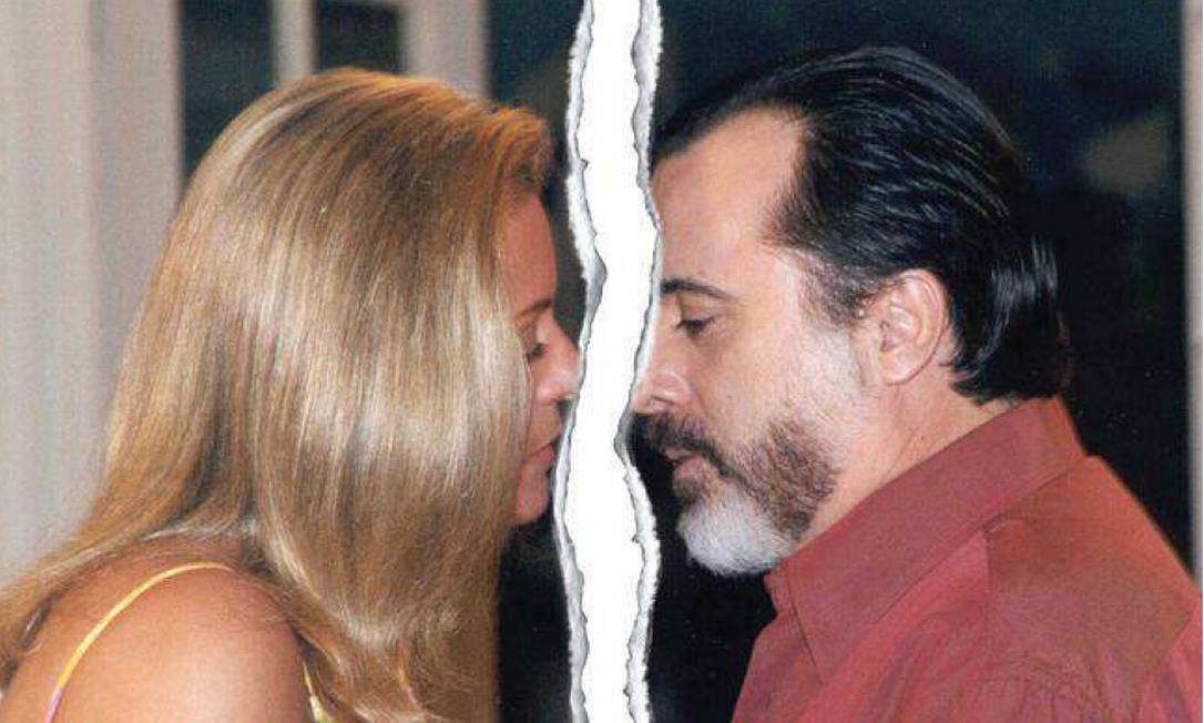 Coisa do passado: Miguel (Tony Ramos) e Helena (Vera Fischer) prestes a se beijarem na novela ‘Laços de família’, de 2000 Foto: Reprodução
