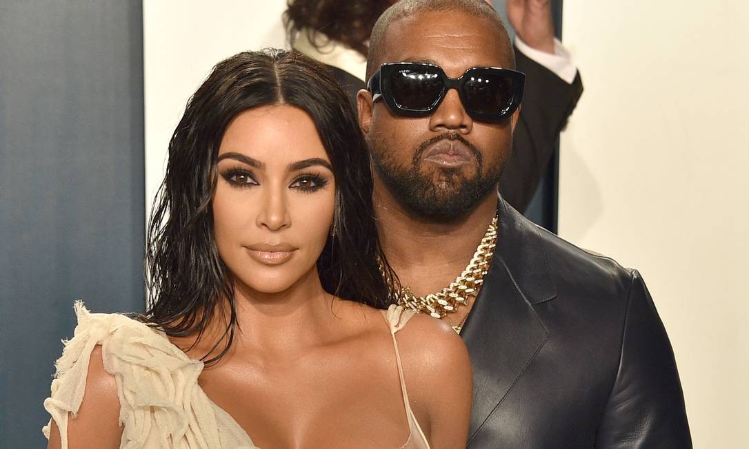 Kim Kardashian e Kanye West Foto: David Crotty / Patrick McMullan via Getty Image