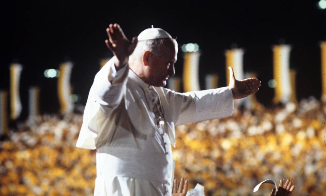 Há anos relembre visita do Papa João Paulo II ao Rio Jornal O Globo
