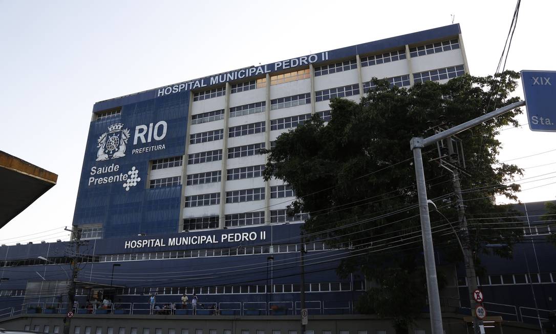 Hospital Pedro II, em Santa Cruz: unidade já desativou 20 dos leitos voltados a pacientes com coronavírus Foto: Fábio Rossi em 28-12-2019 / Agência O Globo