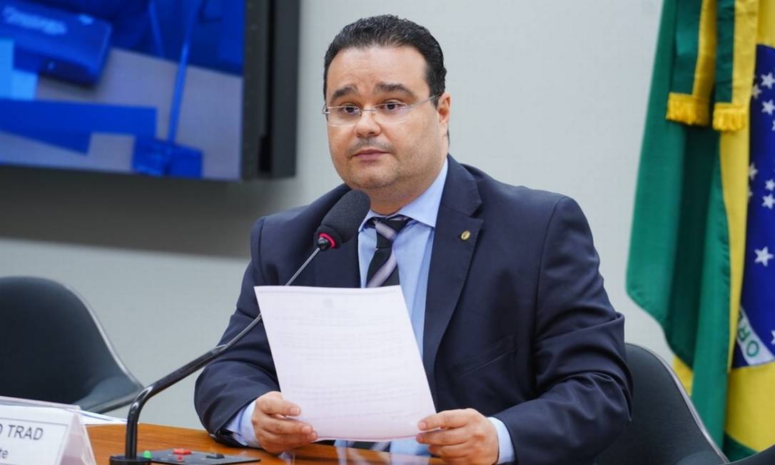 O deputado Fábio Trad, relator da PEC que prevê prisão após condenação em segunda instância Foto: Pablo Valadares/Câmara dos Deputados