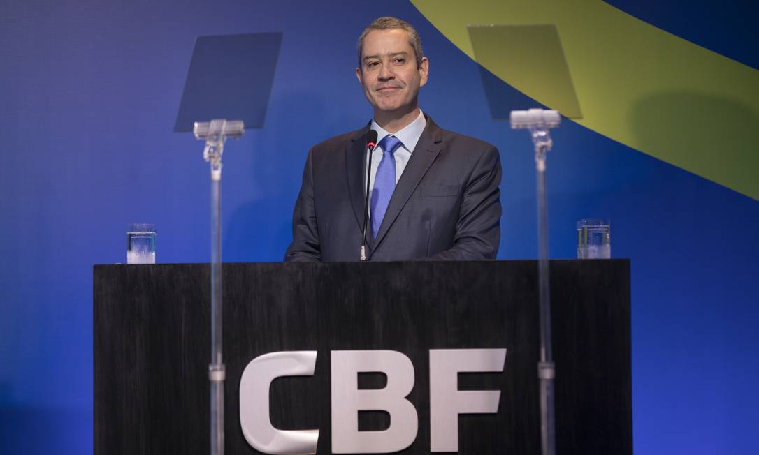 Rogério Caboclo, presidente da CBF Foto: Lucas Figueiredo/CBF