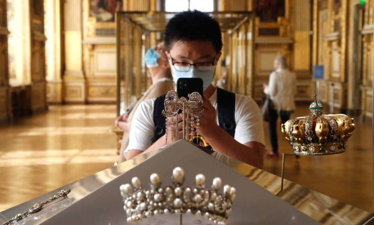O Louvre não fechava as portas por um período tão prolongado desde a Segunda Guerra Mundial Foto: FRANCOIS GUILLOT / AFP