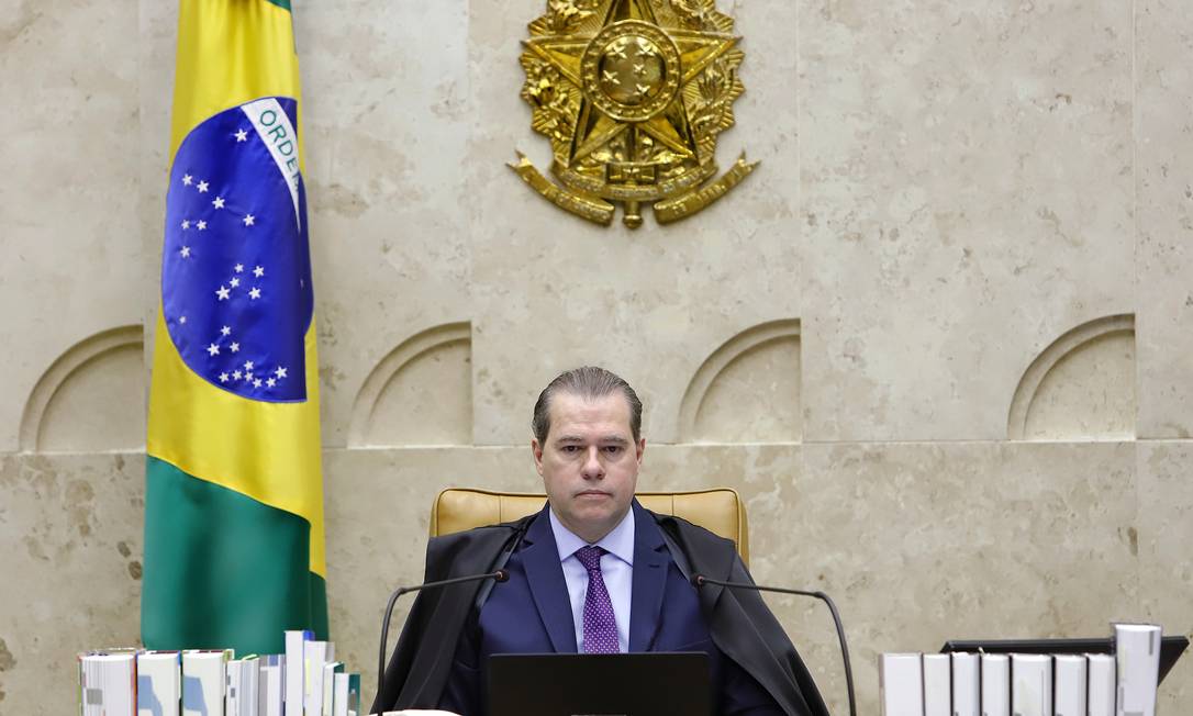 O presidente do Supremo Tribunal Federal (STF), ministro Dias Toffoli Foto: Agência O Globo