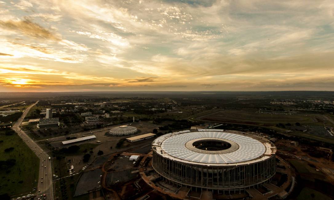 Estádio Mané Garrincha Foto: Bruno Pinheiro / Secretaria de Turismo/GDF