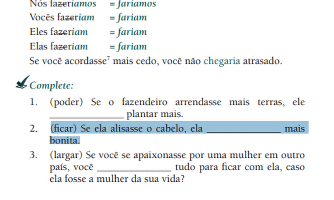 Hoje meu cabelo tá bonito - Frase para Facebook