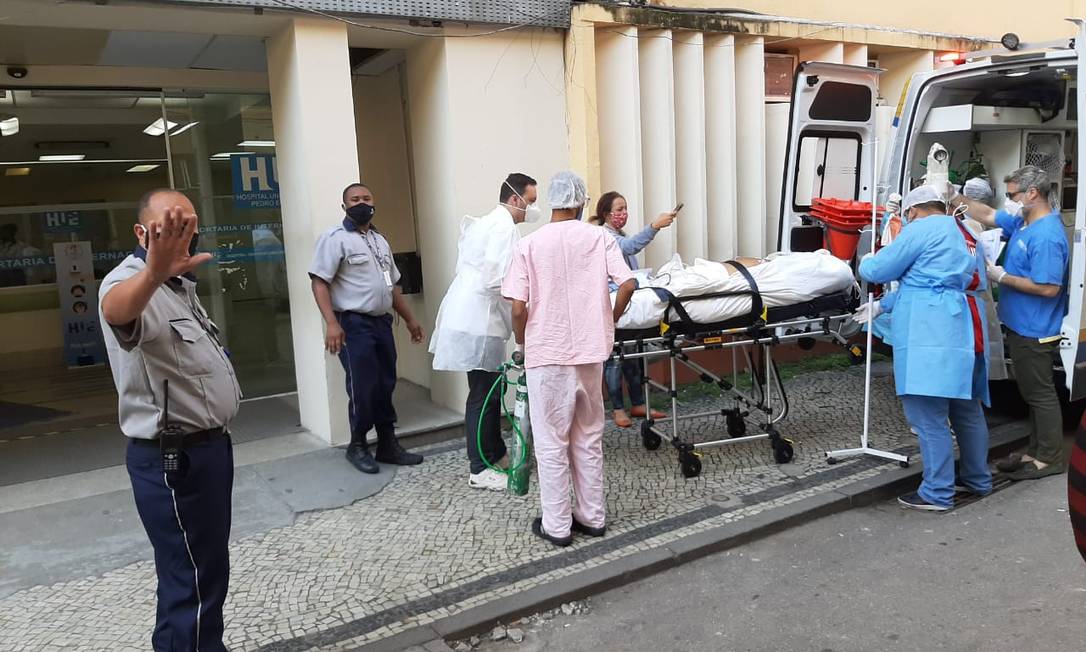 Estado fecha o Hospital de Campanha do Maracanã Foto: Giovani Mourão / Agência O Globo