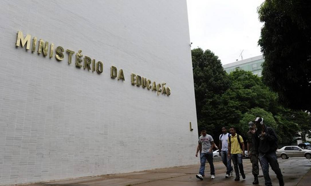 A sede do Ministério da Educação, em Brasília Foto: Agência Brasil
