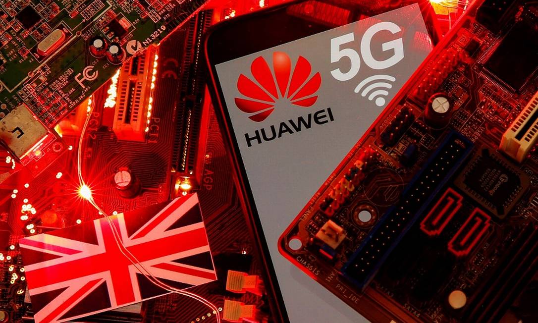 Huawei: banimento na Inglaterra e limitações na França. Foto: Dado Ruvic / REUTERS