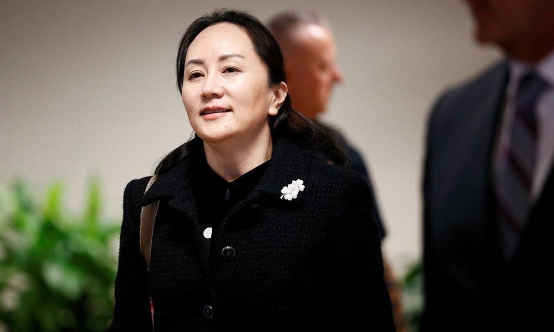 Meng Wanzhou, diretora financeira da Huawei, fecha acordo e volta para a China Foto: LINDSEY WASSON / Reuters