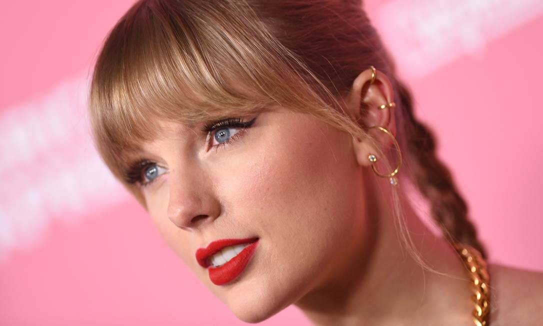A cantora Taylor Swift em foto de dezembro Foto: VALERIE MACON / AFP