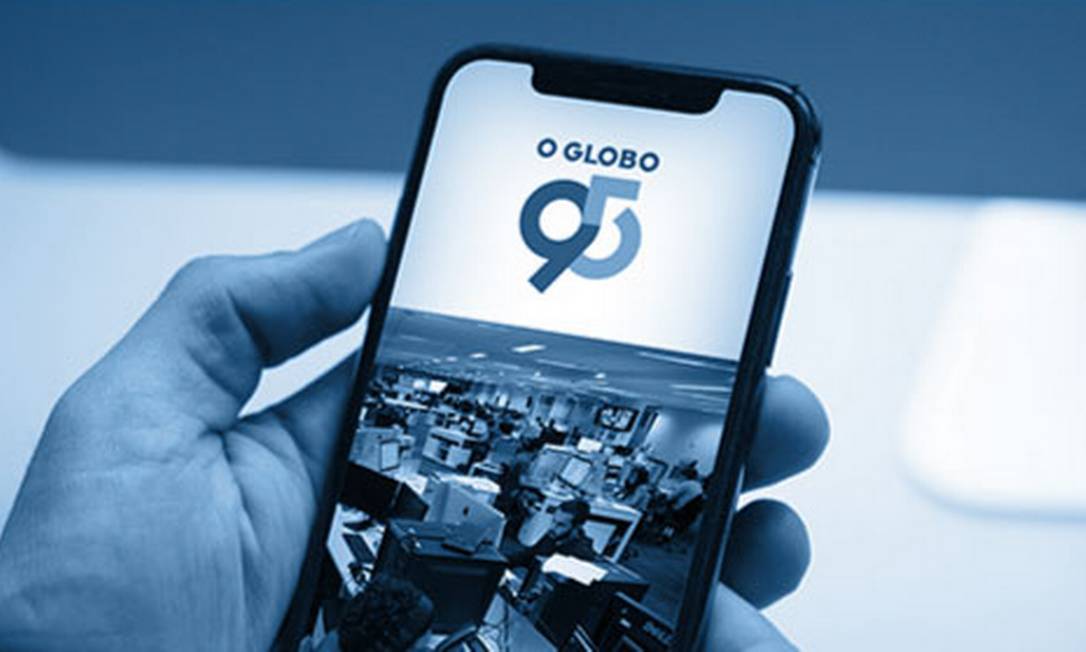 O GLOBO comemora 95 anos em meio a um grande processo de transformação digital: mudança radical no consumo de notícias Foto: Arte / O GLOBO