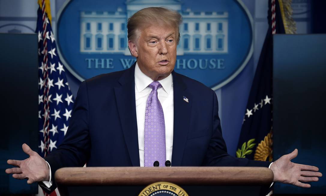 Presidente americano Donald Trump Foto: OLIVIER DOULIERY / AFP