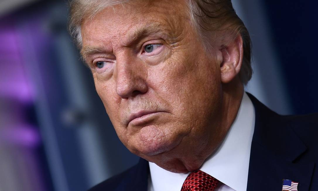 Presidente dos EUA, Donald Trump Foto: BRENDAN SMIALOWSKI / AFP