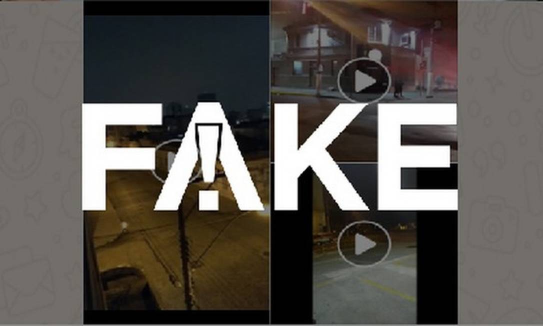 É #FAKE que vídeo mostre Pelotas usando sirene para impor toque de recolher em meio a lockdown Foto: Reprodução