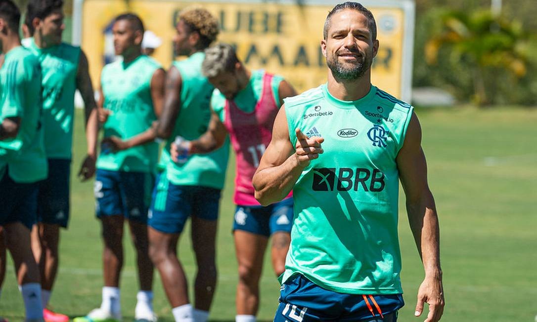 Diego Ribas, meia Foto: Alexandre Vidal / Flamengo