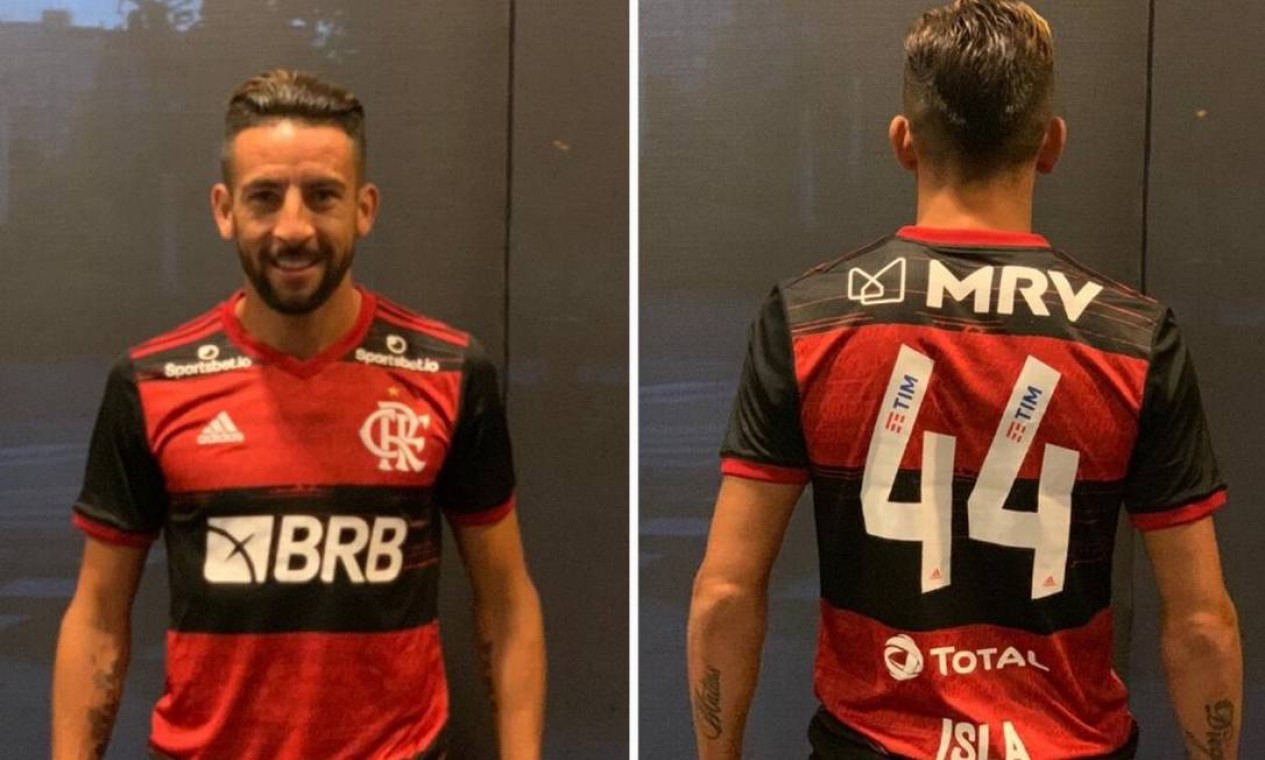 Lateral-direito Isla rescinde com o Flamengo e é anunciado por novo clube -  ESPN