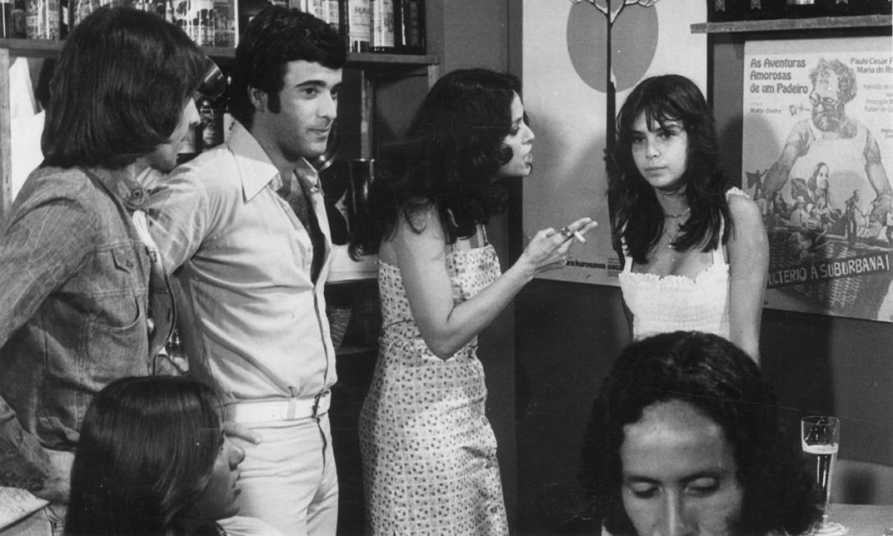 Tony na novela 'Espelho Mágico', de 1977, na qual viveu Paulo Morel Foto: Divulgação