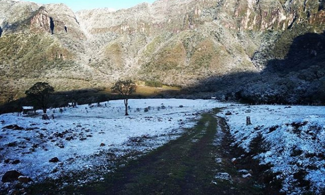 Mais de 20 cidades brasileiras registraram neve durante ...
