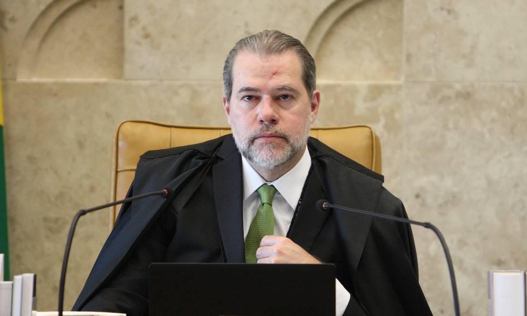 O ministro Dias Toffoli, presidente do Supremo Tribunal Federal Foto: Nelson Jr./SCO/STF / .