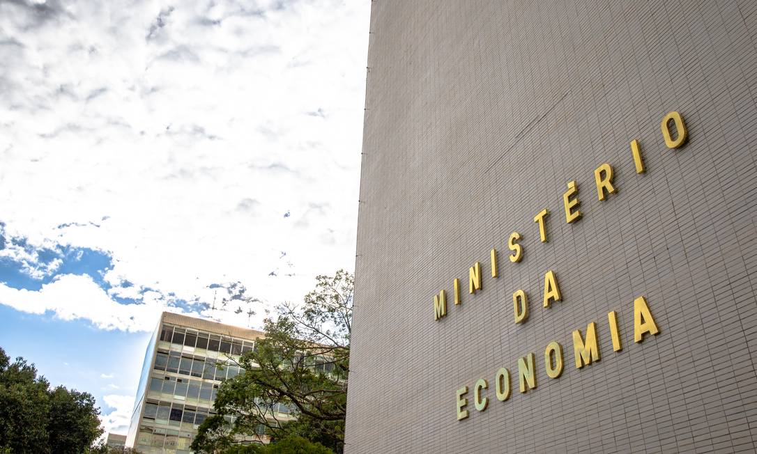 Fachada do Ministério da Economia Foto: Hoana Gonçalves / Ministério da Economia