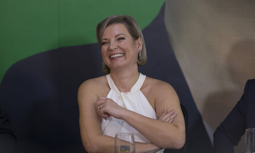 PSL lança Joice Halssemann candidata a prefeitura de São Paulo Foto: Agência O Globo