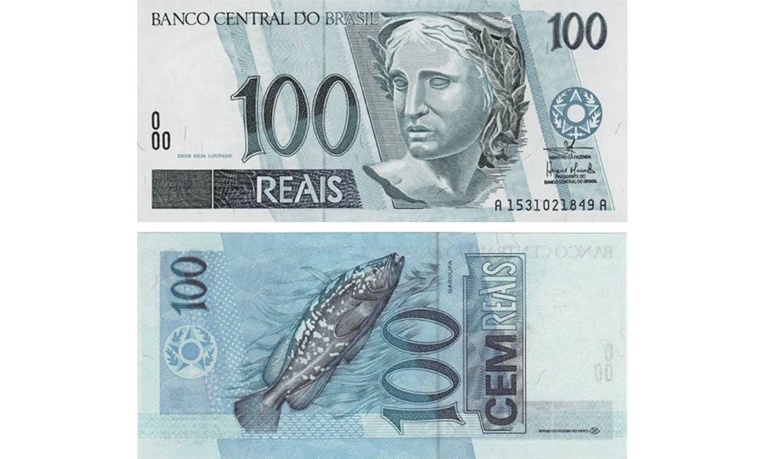 Nota Dinheiro 10,00 Reais Pct C/ 100 Cédulas S/ Valor Com.