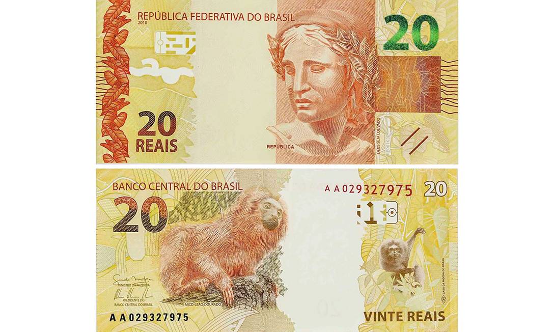 Lançada nota de R$ 200 reais com lobo-guará estampado na cédula