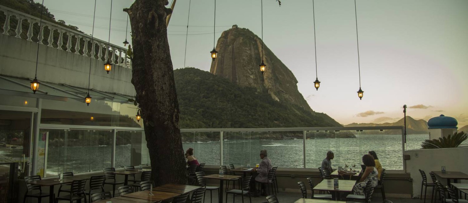 Restaurante Terra Brasilis, na Praia Vermelha, Urca Foto: Guito Moreto