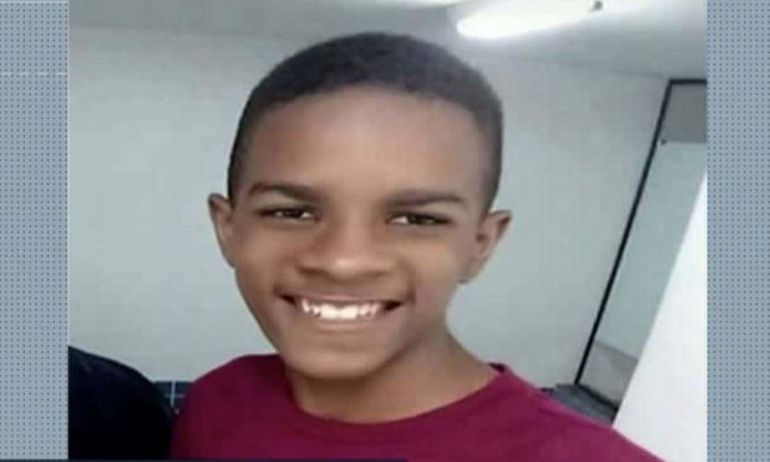 João Carlos Torres, de 14 anos, desapareceu em Ipanema Foto: TV Globo / Reprodução