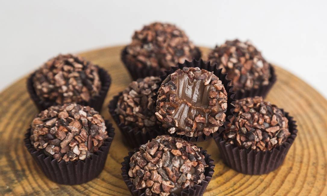 Brigadeiro tradicional de Fabiana D'Angelo Foto: Divulgação